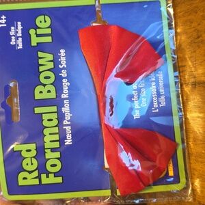 Red Formal Bow Tie